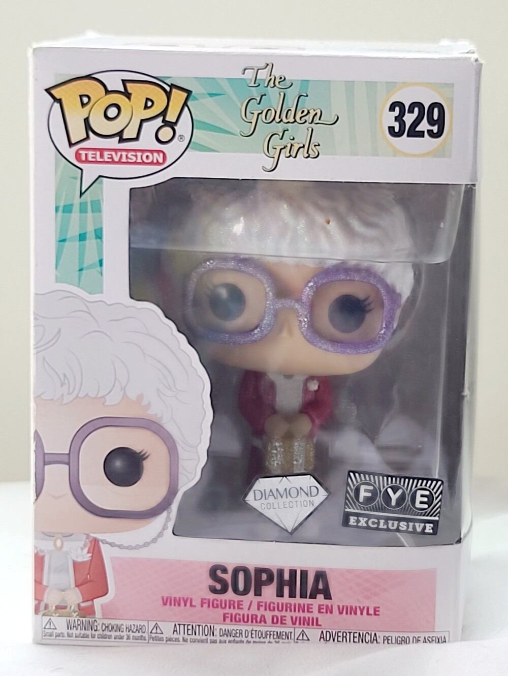 Funko Pop! The Golden Girls - Sophia #329 Diamond Collection exclusive